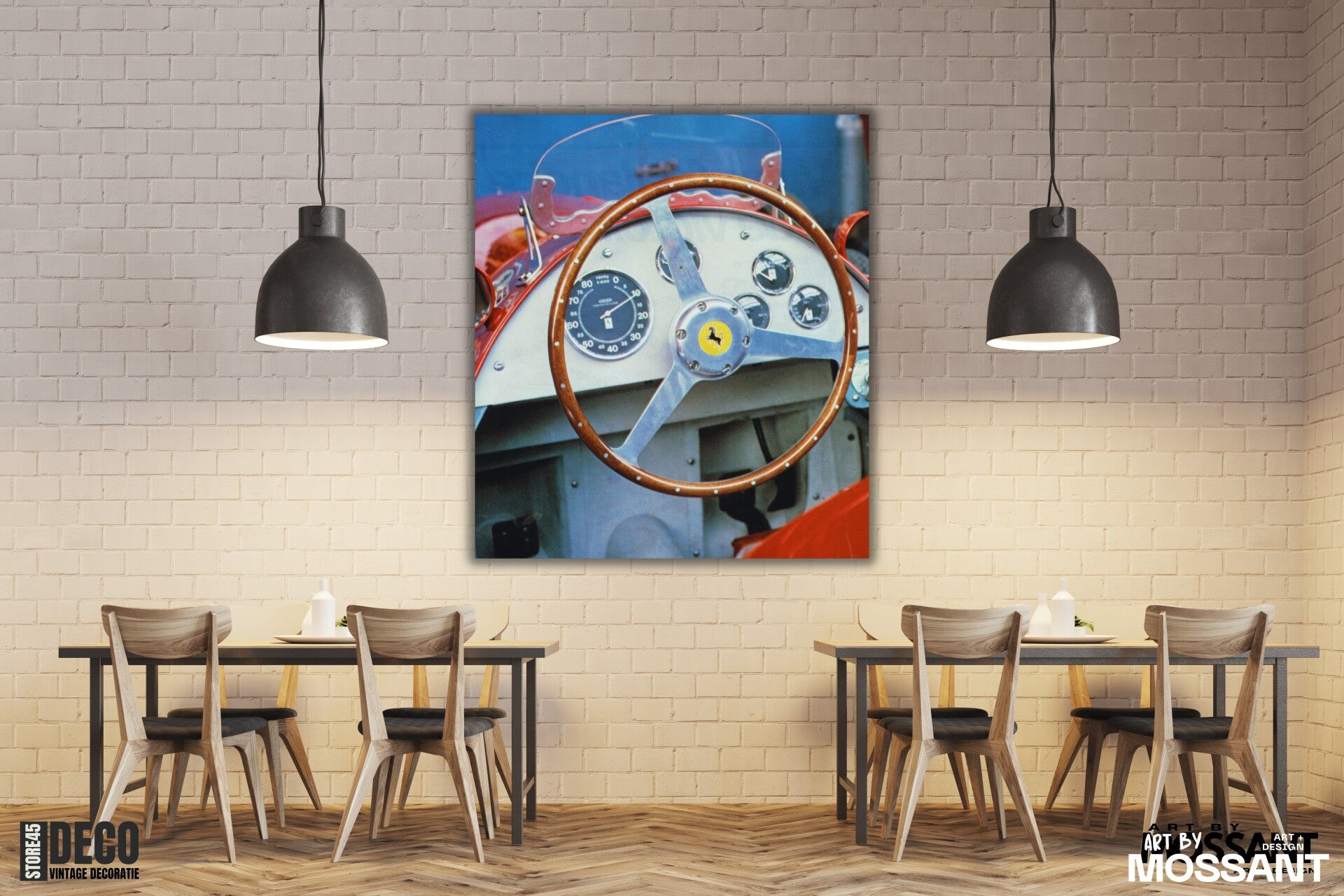 Ferrari Art By Mossant
