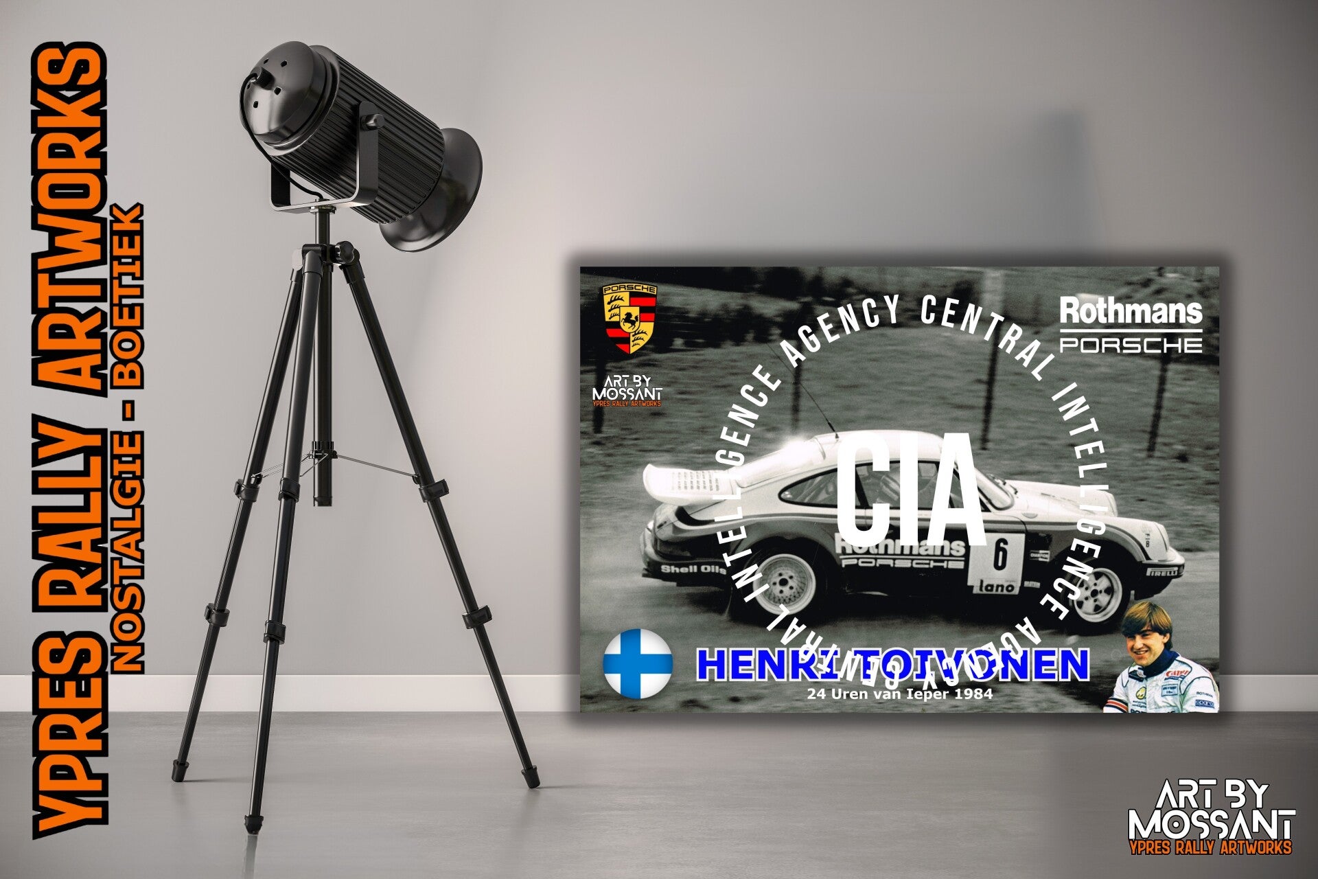 24 Uren van Ieper 1984 - H.Toivonen / Porsche