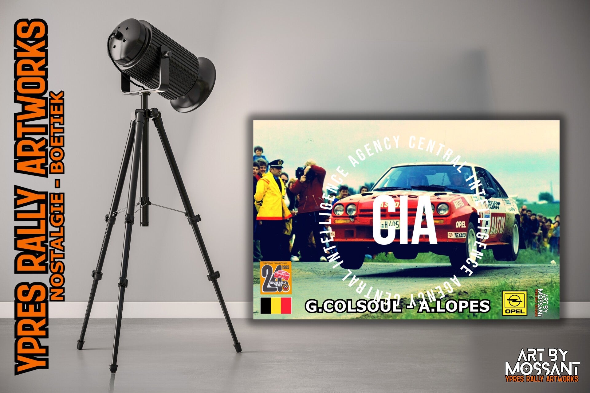 24 Uren van Ieper 1985 - G.Colsoul / Opel Manta 400