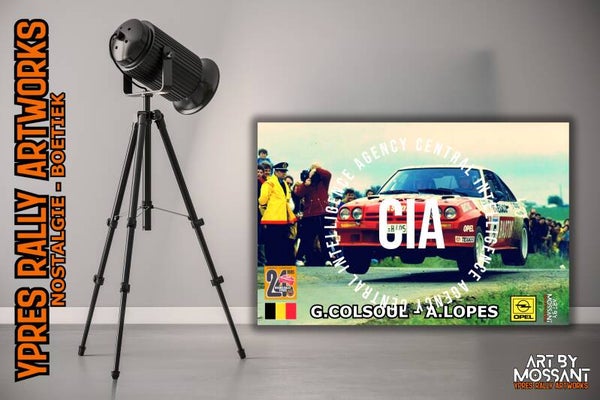 24 Uren van Ieper 1985 - G.Colsoul / Opel Manta 400