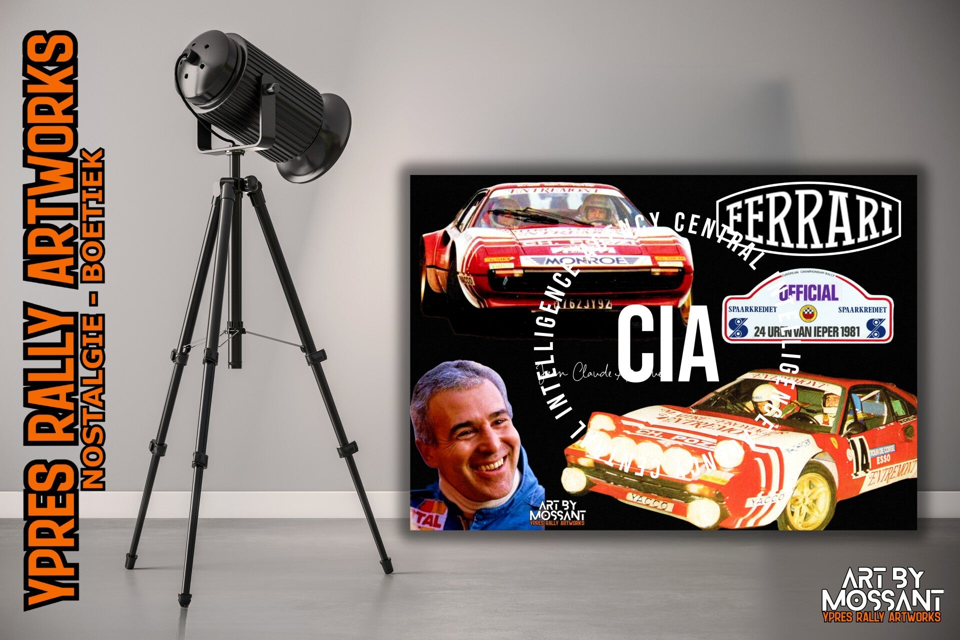 24 Uren van Ieper 1981 - JC. Andruet / Ferrari 308