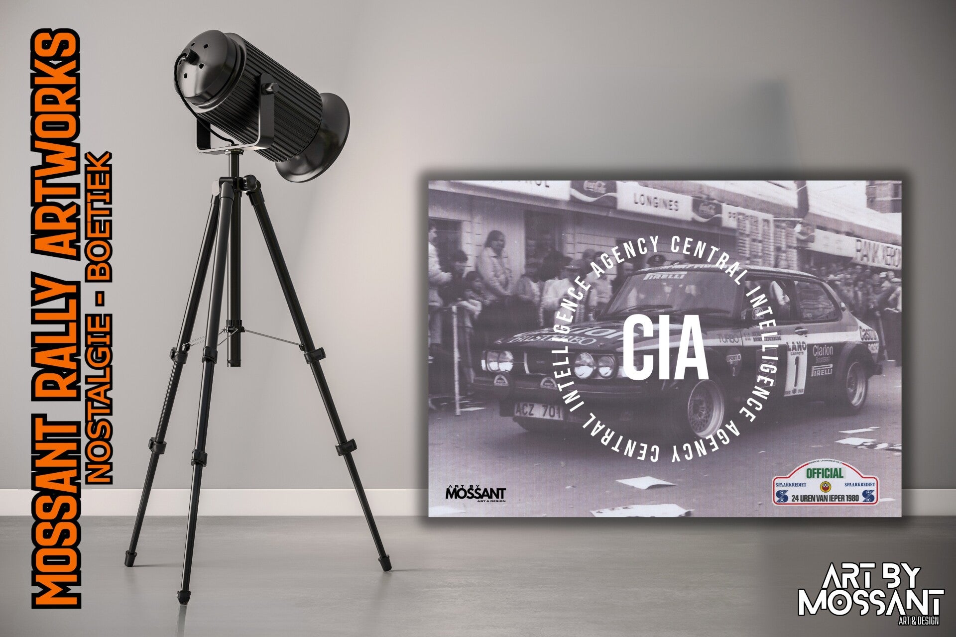 24 Uren van Ieper 1980 - Stig Blomqvist / Saab