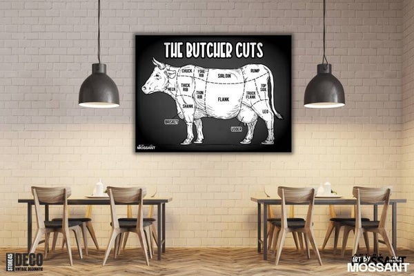 The Butcher Cuts By Art Mossant
