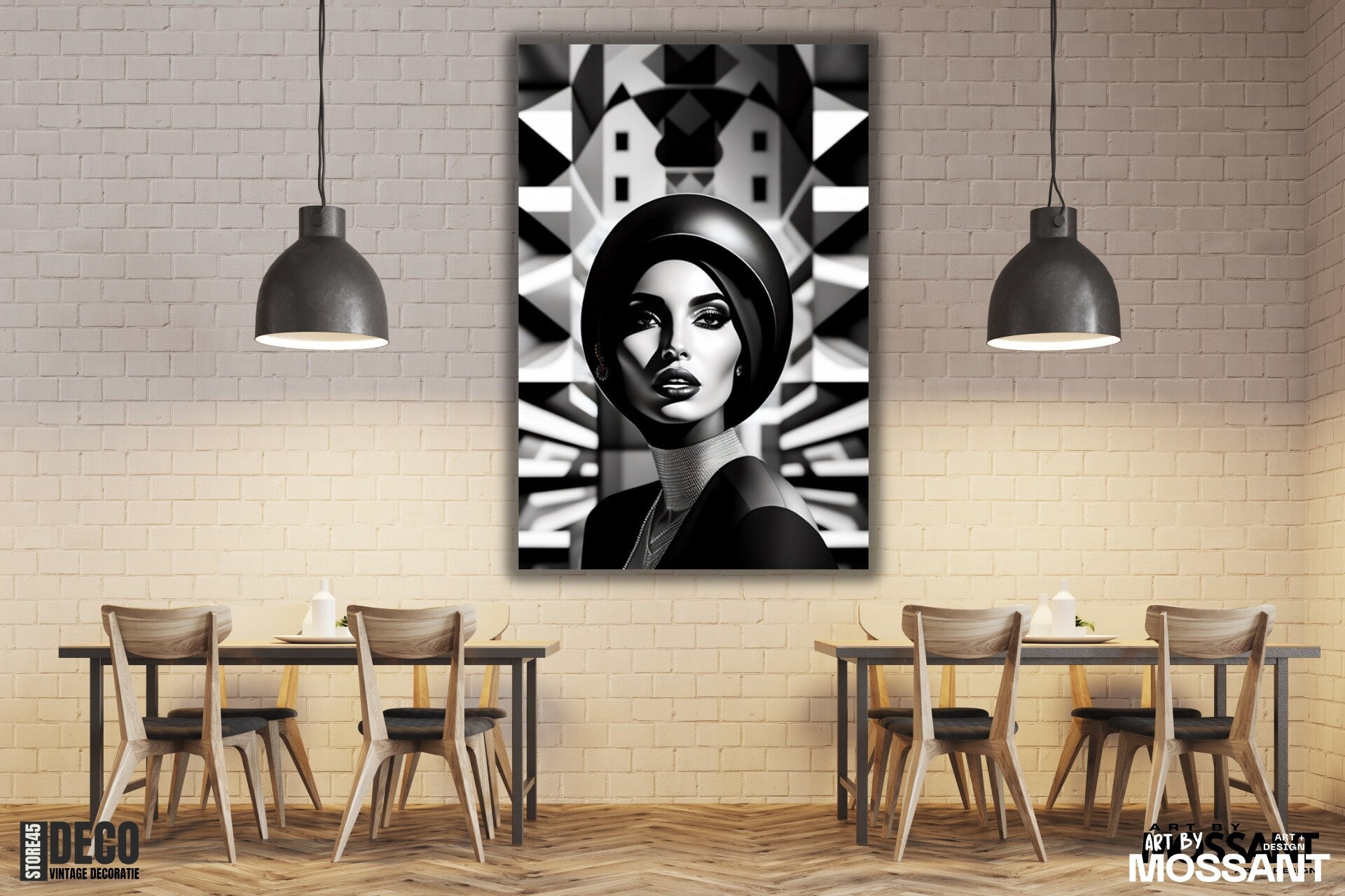 Black & White By Art Mossant