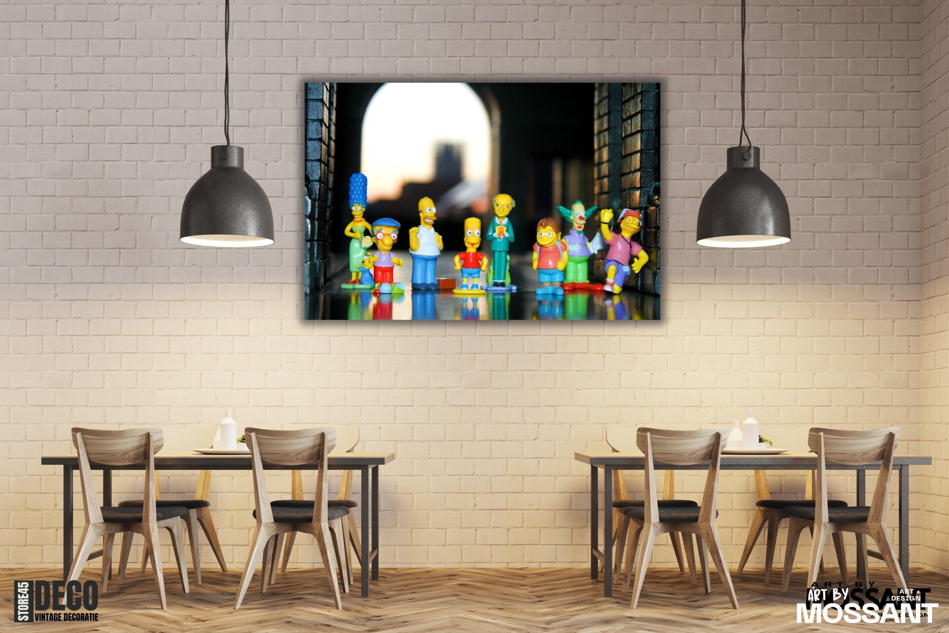 The Simpsons By Art Mossant