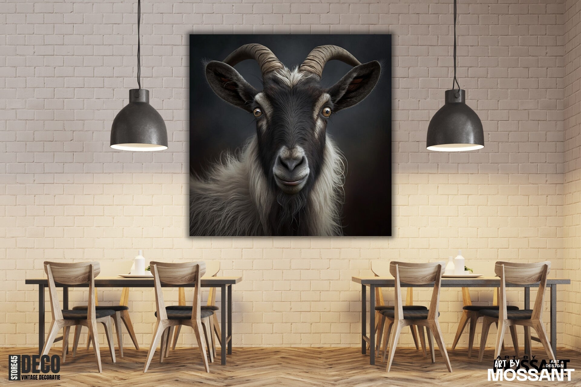 The Goat By Art Mossant