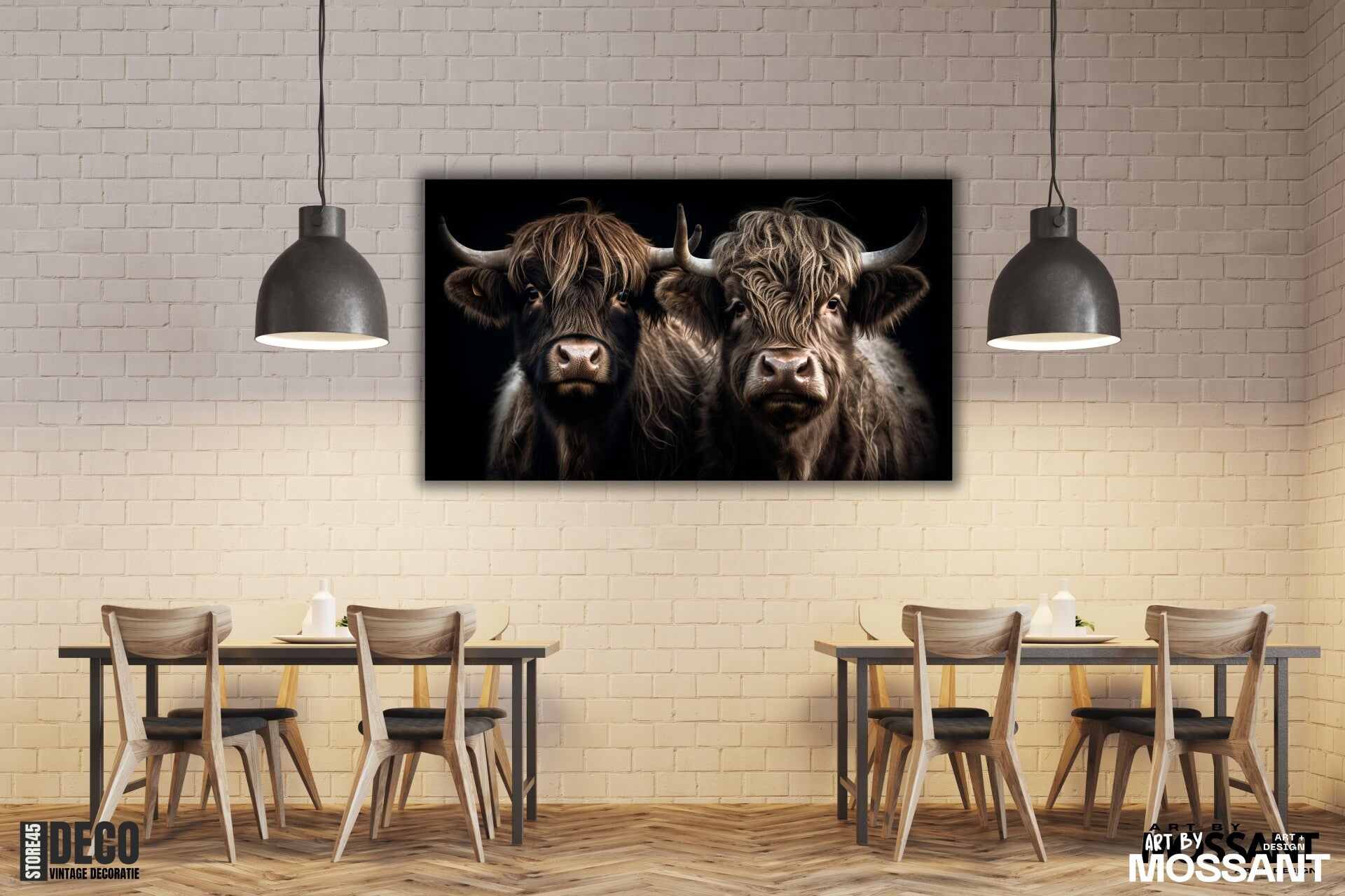 The Bison By Art Mossant