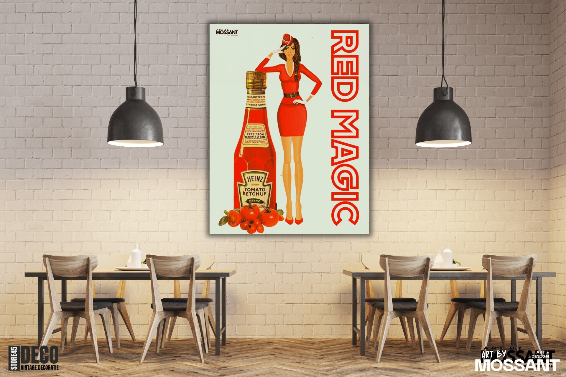 Red Magic By Art Mossant