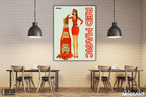 Red Magic By Art Mossant