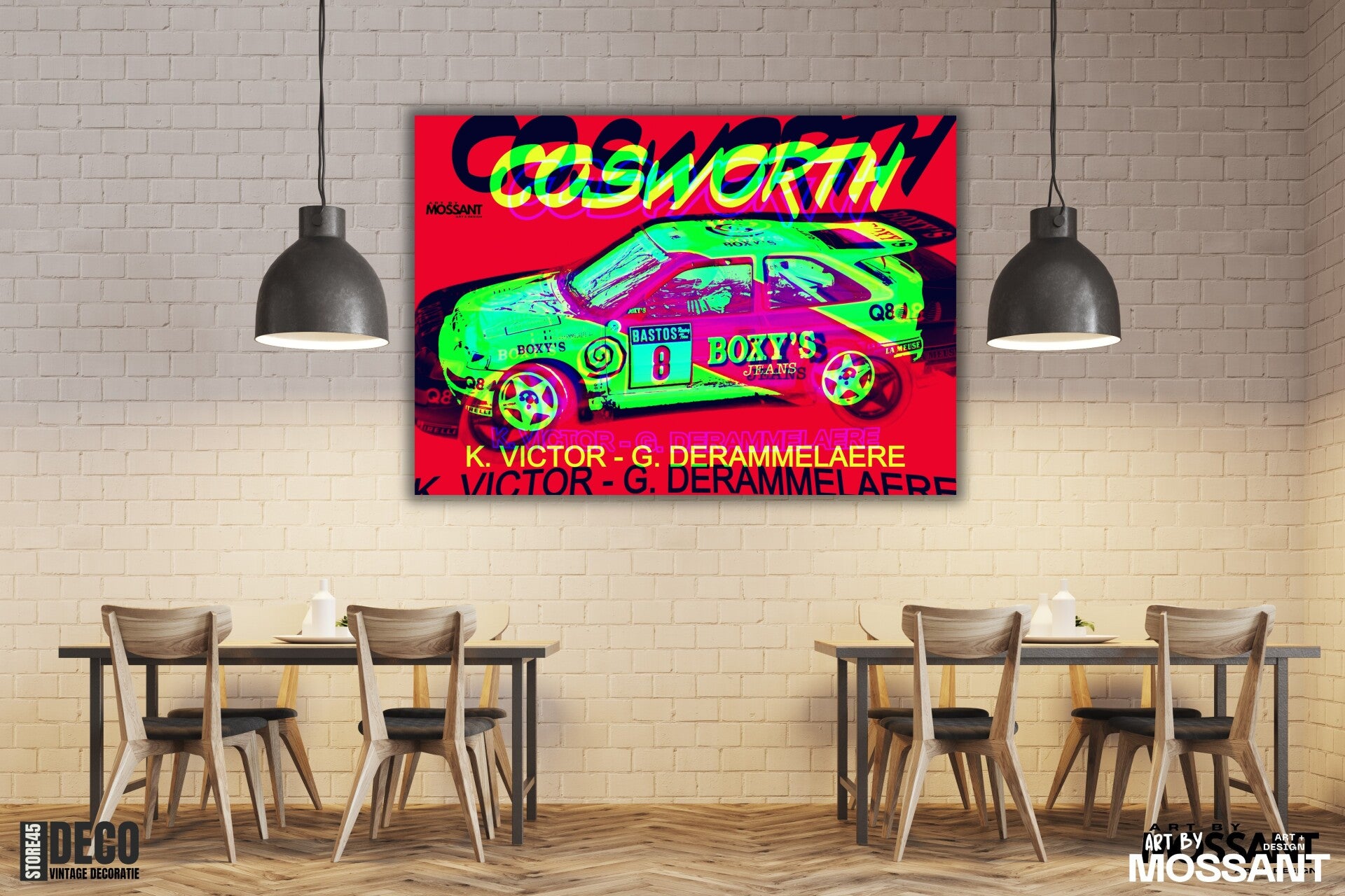 Rallying Kurt Victor By Art Mossant