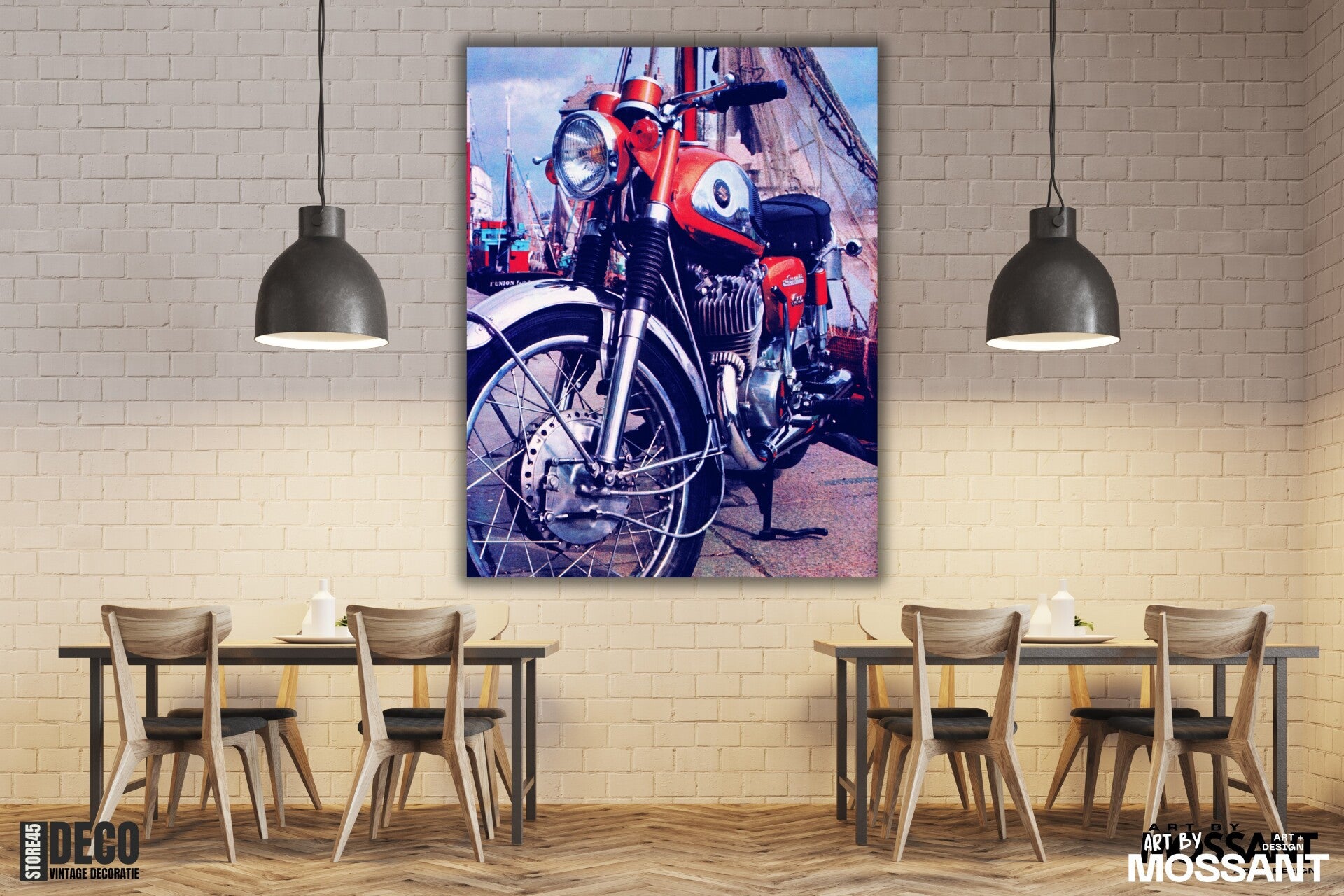 Suzuki Motocycle By Art Mossant