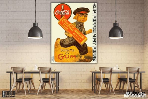 Gum Coca-Cola By Art Mossant