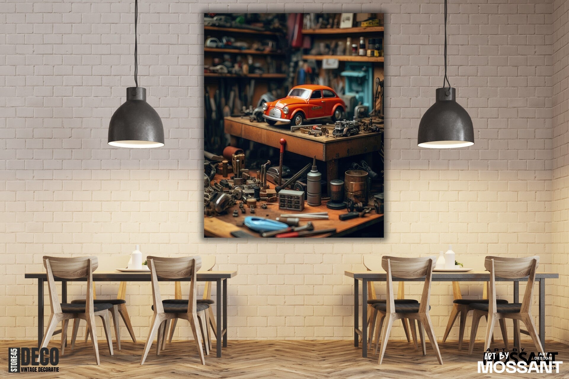 The Mechanic By Art Mossant