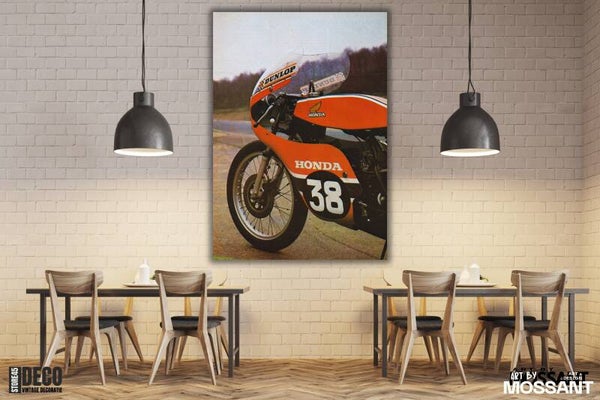 Honda Motocycles By Art Mossant