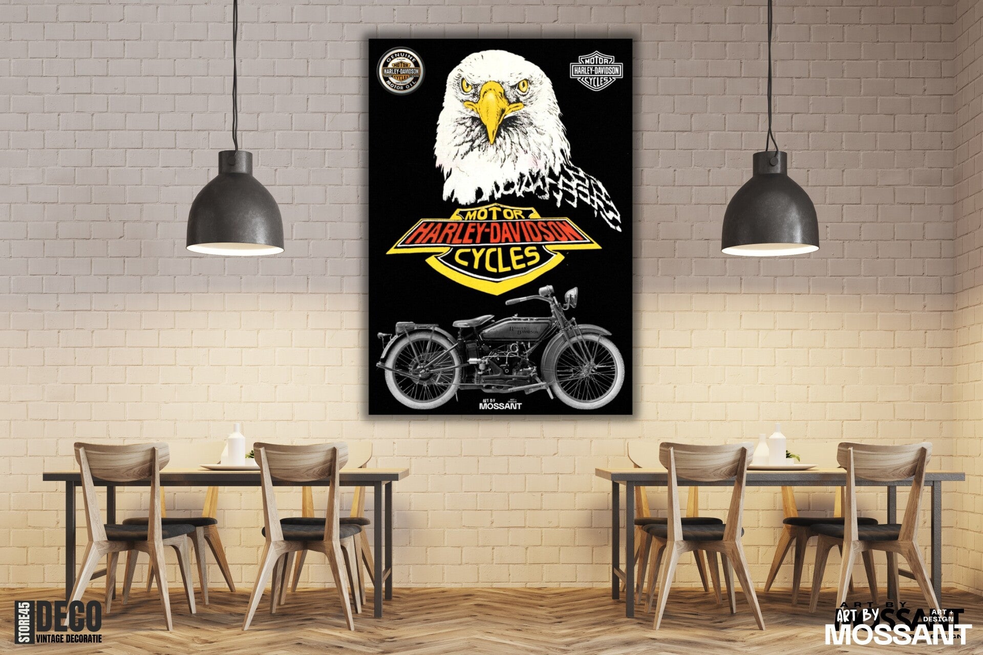 Harley-Davidson By Art Mossant