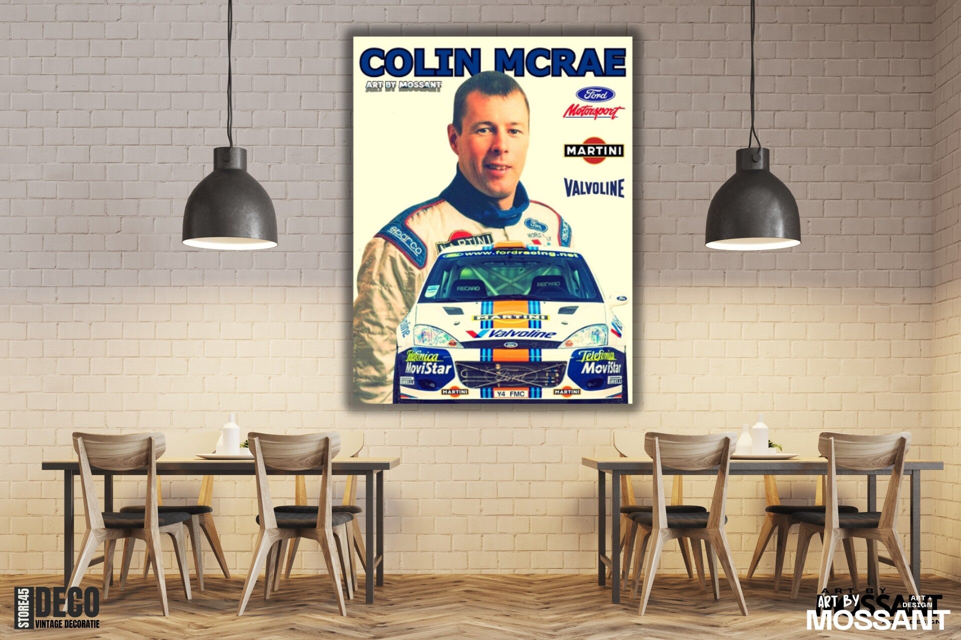 Colin McRae - Ford By Art Mossant