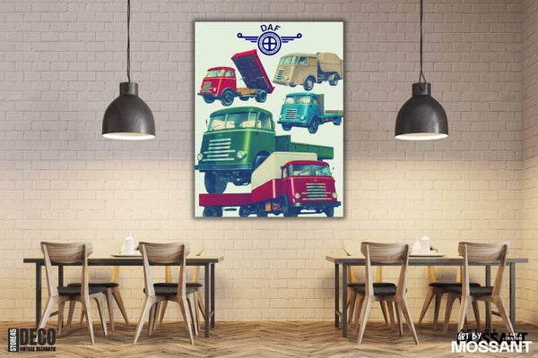 Daf Trucks By Art Mossant