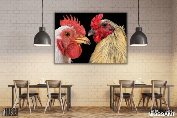 Les Poulet By Art Mossant