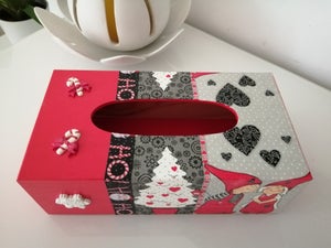 20 Mouchoirs Individuels Lutins D'hiver - Motif Cadeau, 2 Paquets De 10, 4 Couches