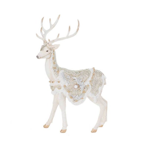 Cerf élégant blanc