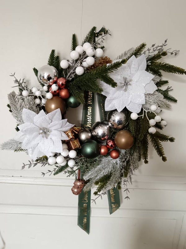 Couronne de Noël "Merry Christmas"