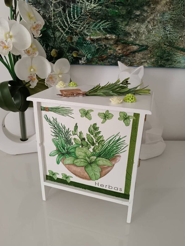 Armoire à œuf "plante aromatique"