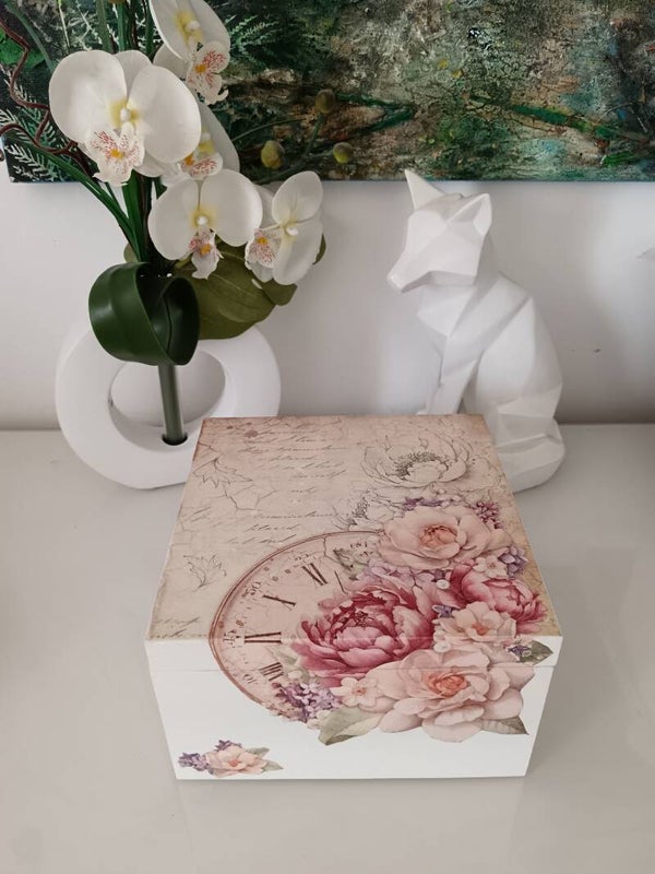 Boîte "vintage romantique"