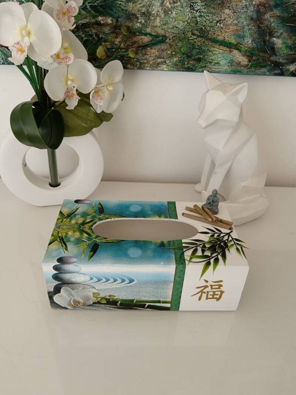 Boîte à mouchoirs "zen"