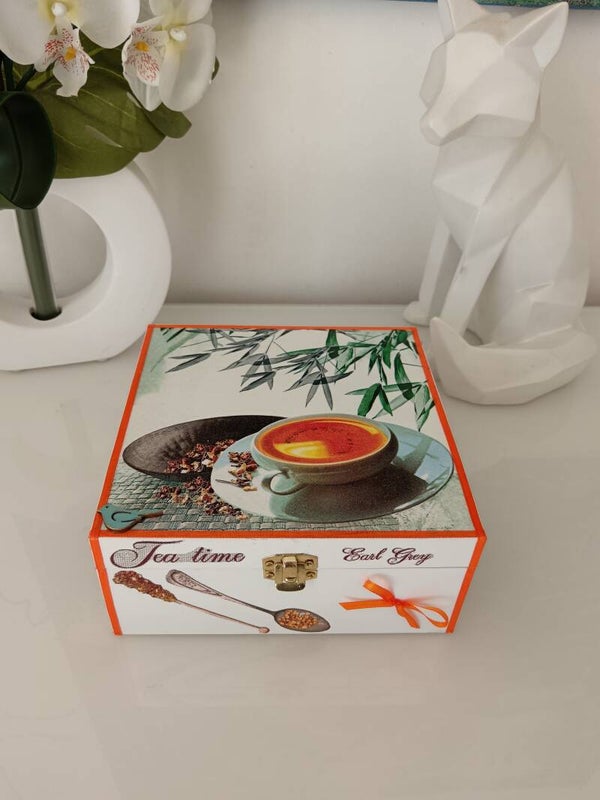 Boîte à 4 compartiments " Thé zen"