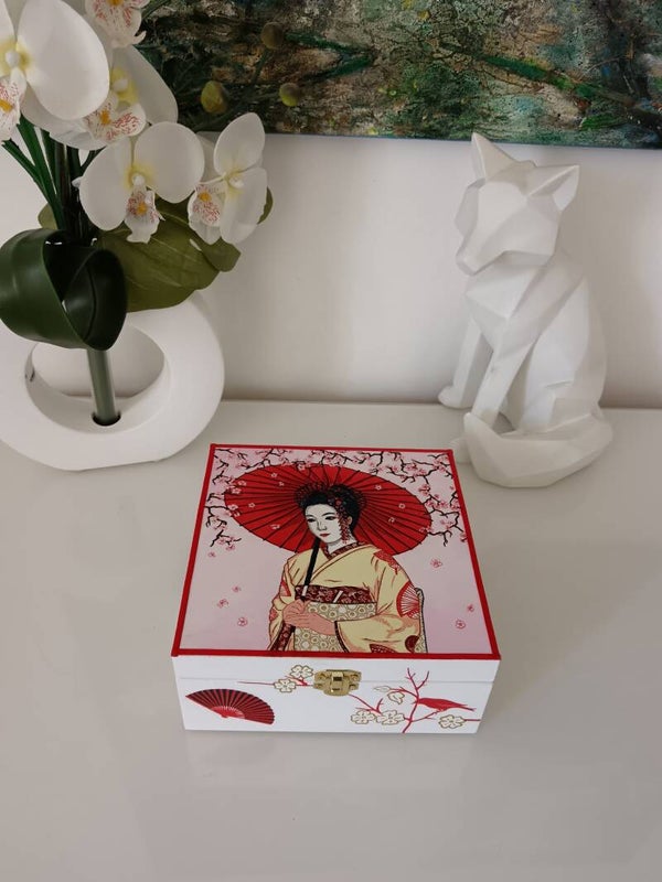 Boîte à 4 compartiments "geisha"