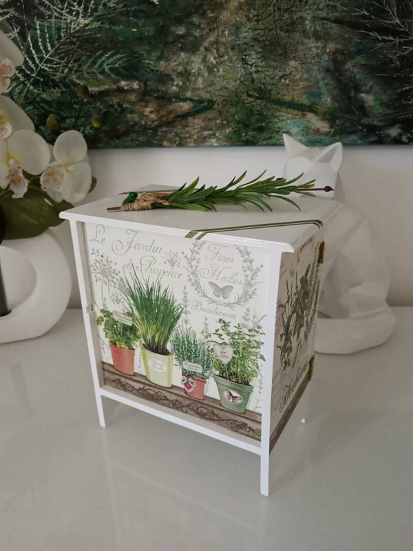 Armoire à œuf "plante aromatique"