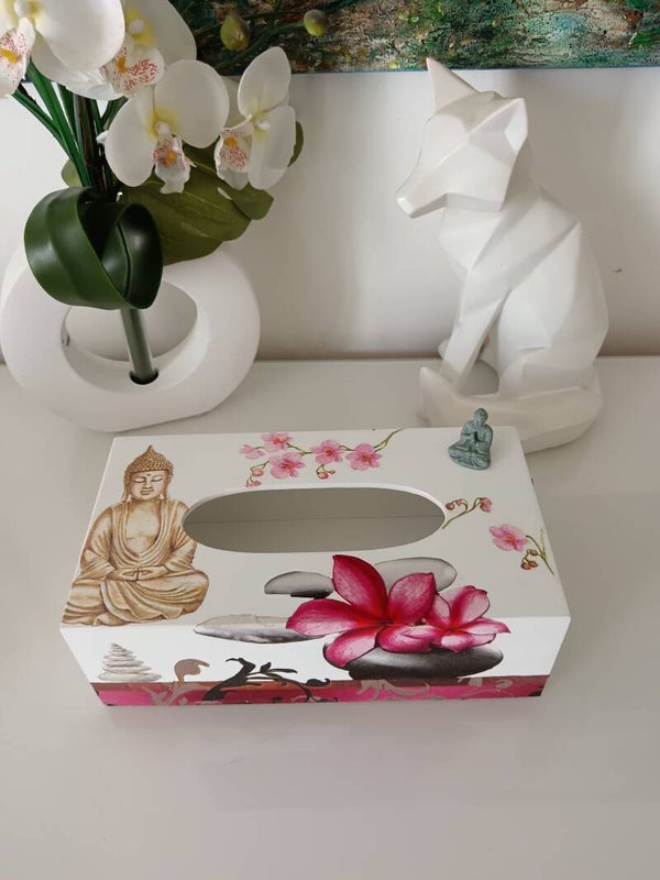 Boîte à mouchoirs " Bouddha"