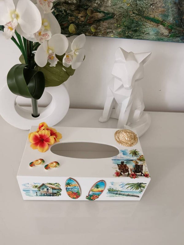 Boîte à mouchoirs "surf"