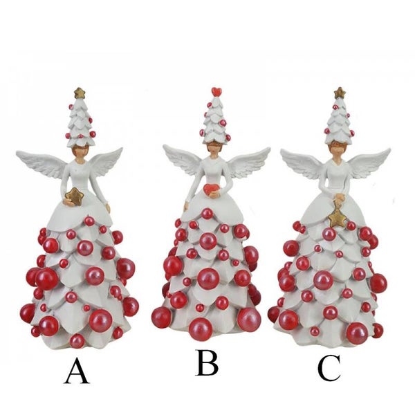 Anges "Robe boules de Noël"