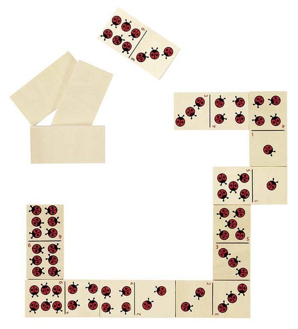 Jeu de dominos Coccinelles