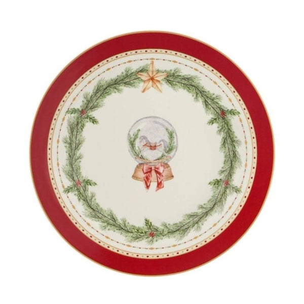 Assiette "Boule à neige"