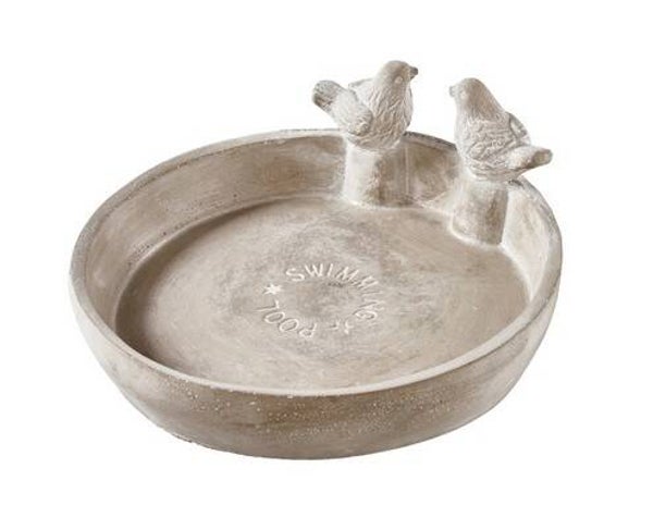 Décoration bain pour oiseaux