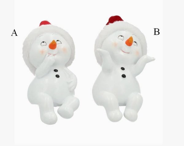 Bonhomme de neige bordure