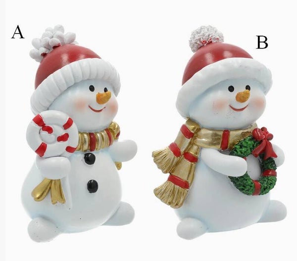 Bonhomme de neige tenue Noël