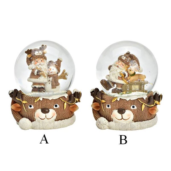 Boule à neige Renne