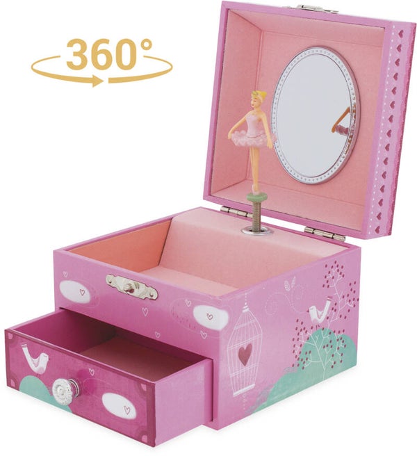 Coffret à bijoux musical Cage