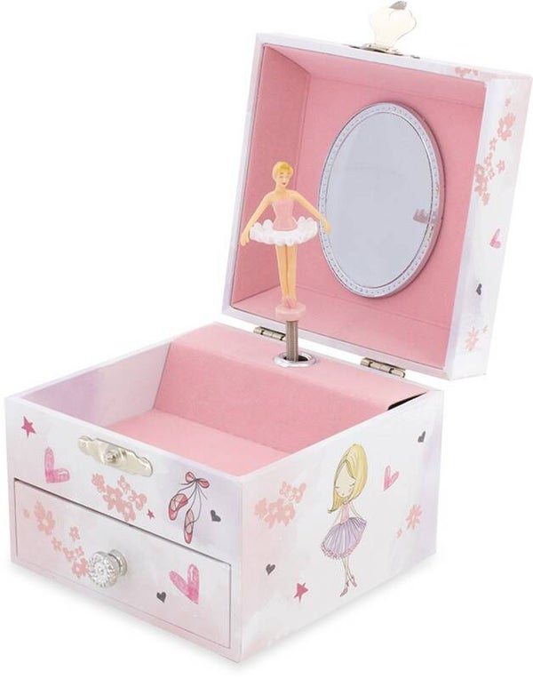 Coffret à bijoux muscial Chaussons de danse