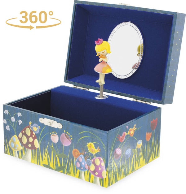Coffret à bijoux musical " Grenouille"