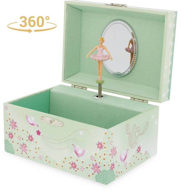 Coffret à bijoux musical Oiseau