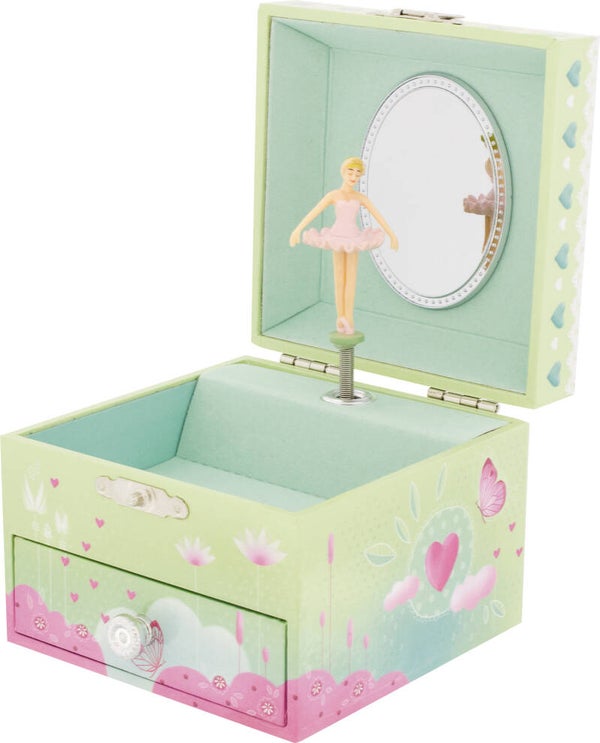 Coffret à bijoux musical "Papillon"