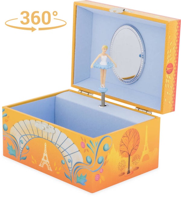 Coffret à bijoux musical "Paris en Automne"