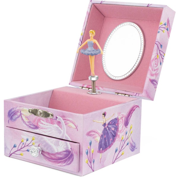 Coffret à bijoux musical Plume