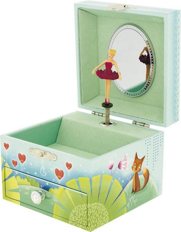 Coffret à bijoux musical Renard