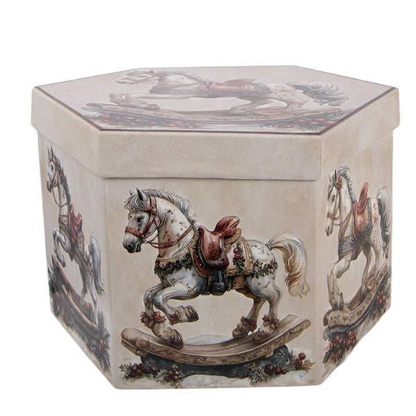 Coffret boules cheval à bascule