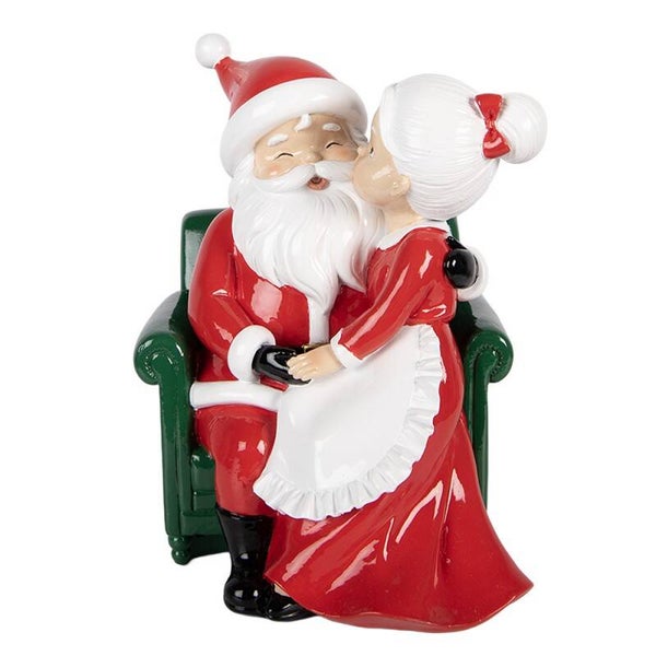 Couple santa bisous